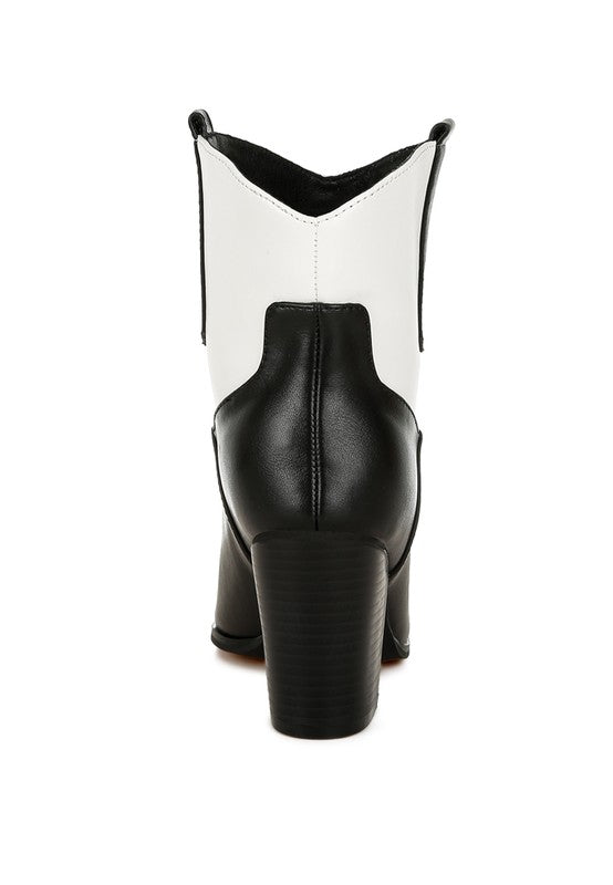 Stacey B's Gallops Two Tone Cowboy Boots