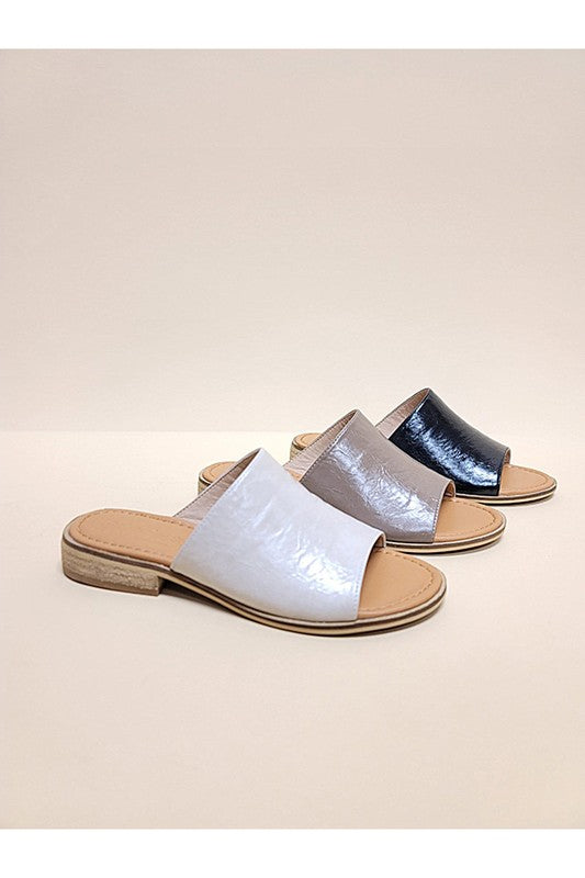 Stacey B's Levi-Slide Sandals