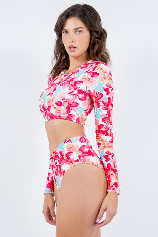 Stacey B's Two Piece Floreal Prints