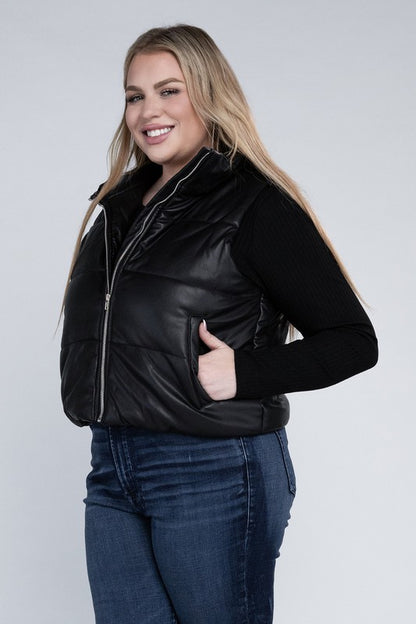 Stacey B's Plus Puff Vest