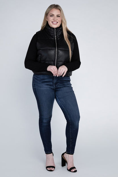 Stacey B's Plus Puff Vest