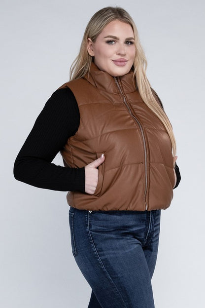 Stacey B's Plus Puff Vest