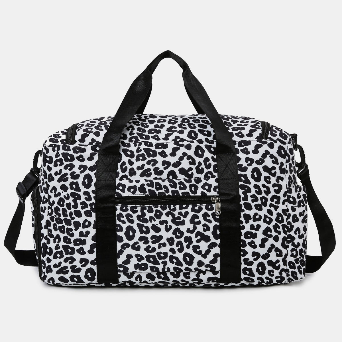 Stacey B's Oxford Cloth Animal Print Travel Bag