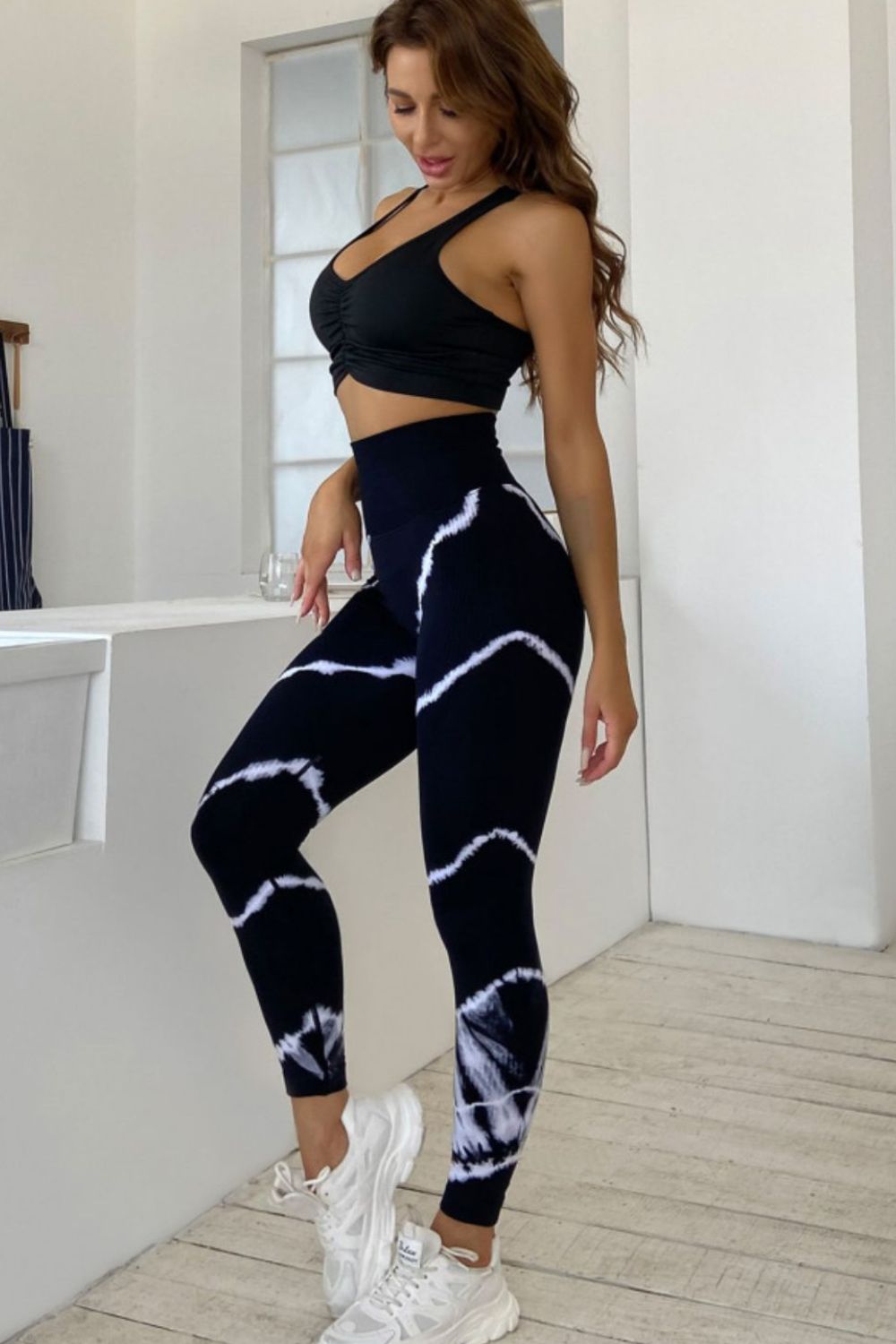 Stacey B's Slim Fit High Waist Long Active Pants