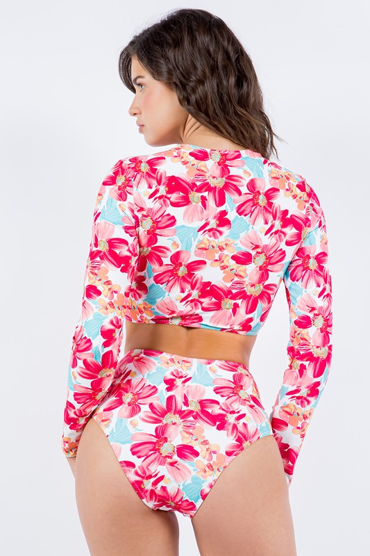 Stacey B's Two Piece Floreal Prints