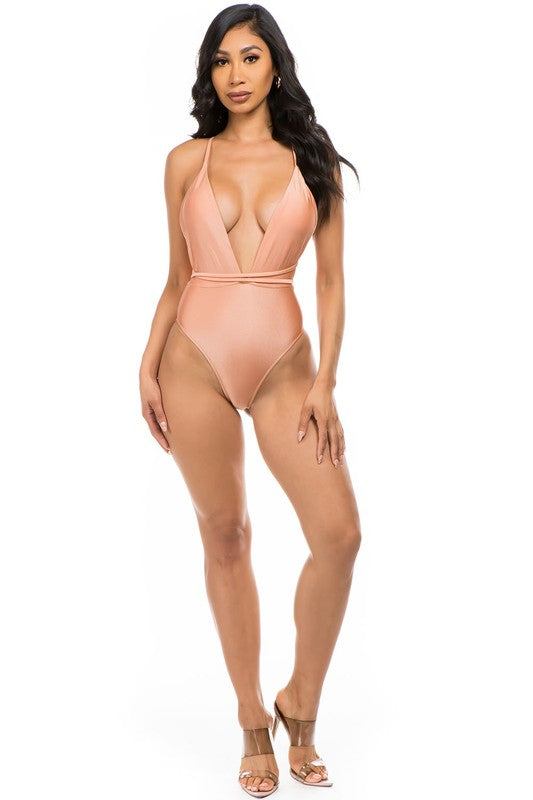 Stacey B's One Piece Bathing Suit