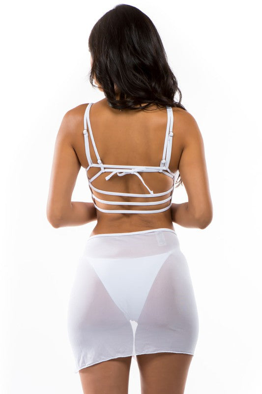 Stacey B's Mesh Cover Two -Piece