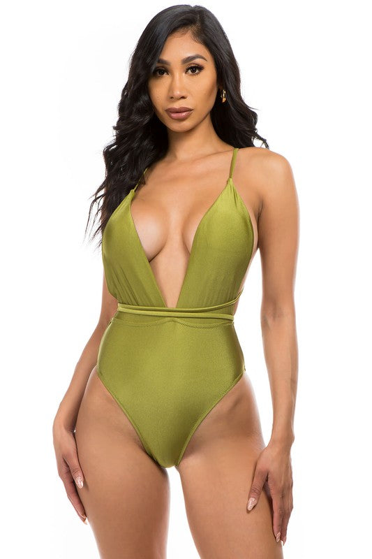 Stacey B's One Piece Bathing Suit