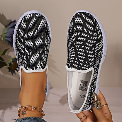 Stacey B's Round Toe Flat Slip-Ons