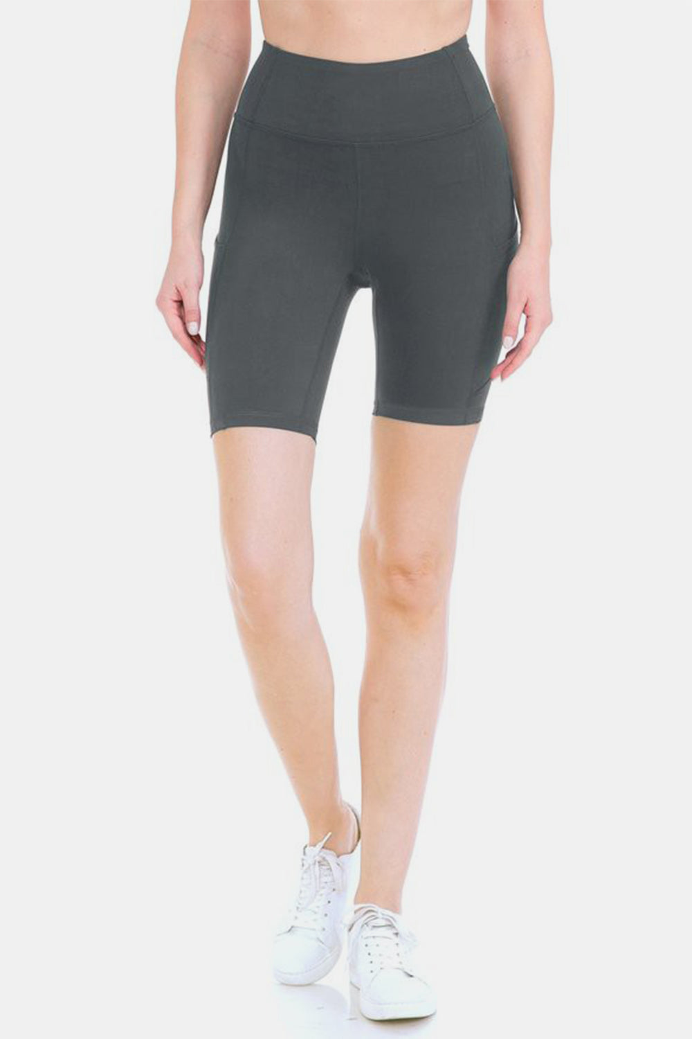 Stacey B's Leggings Depot Full Size High Waist Active Shorts