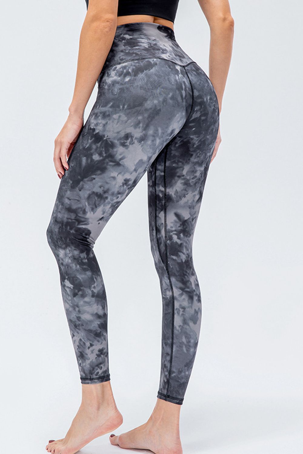 Stacey B's Wide Waistband Slim Fit Active Leggings