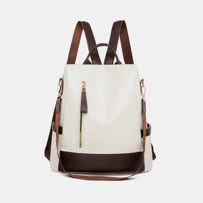 Stacey B's PU Leather Backpack Bag