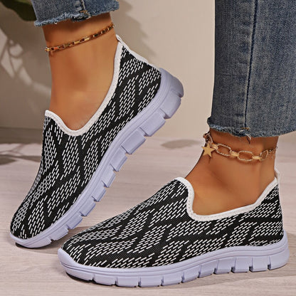 Stacey B's Round Toe Flat Slip-Ons