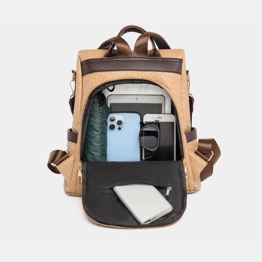 Stacey B's PU Leather Backpack Bag