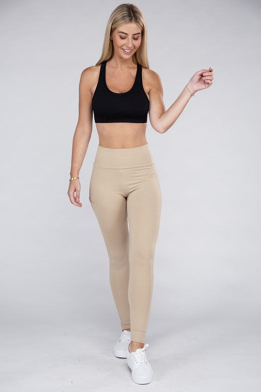 Stacey B's Active Leggings Featuring Concealed Pockets