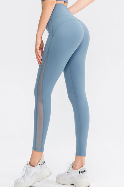 Stacey B's  Wide Waistband Slim Fit Long Sports Pants