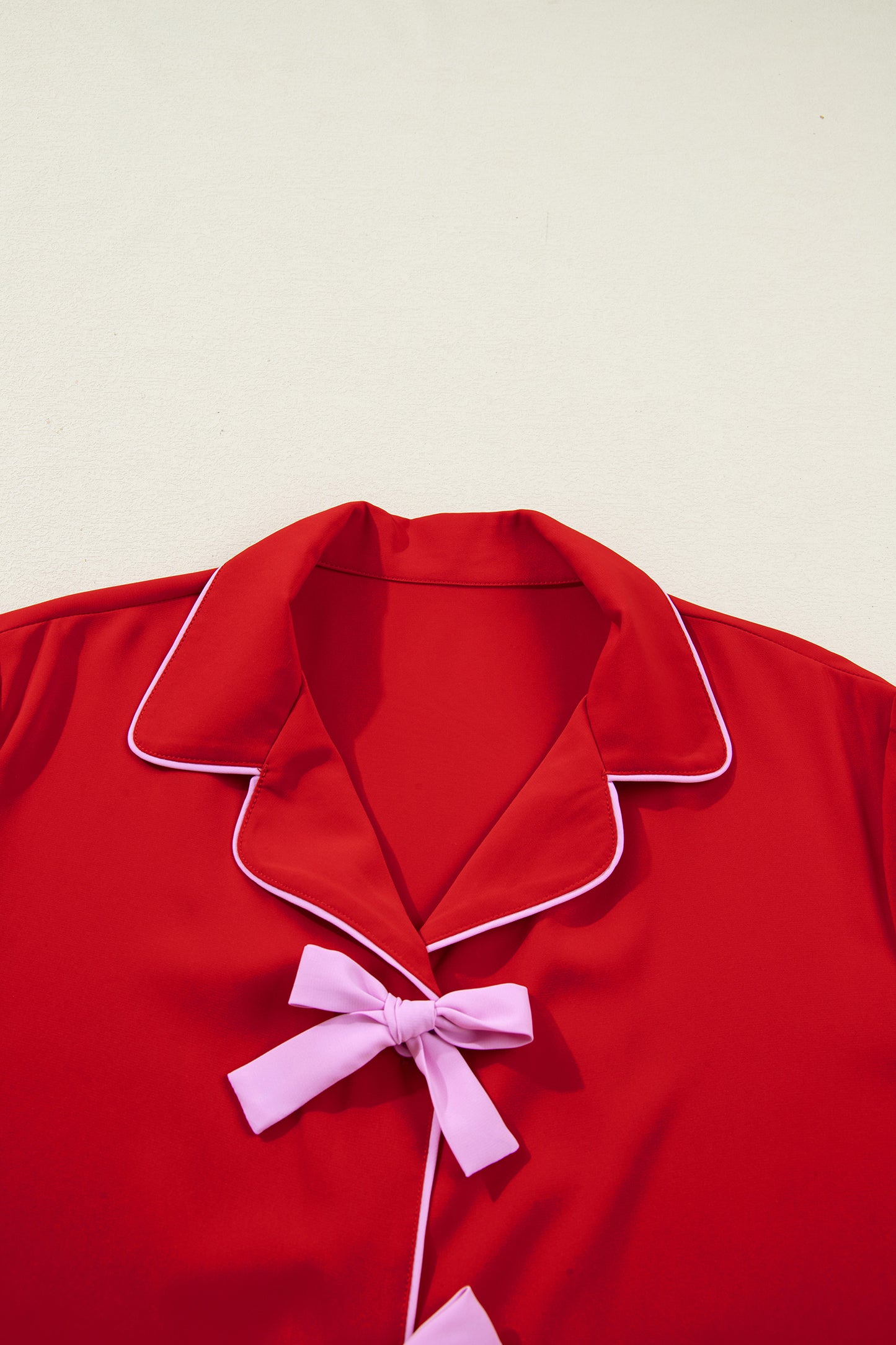 Stacey B's Red Dotted Heart Festive Valentine Blouse