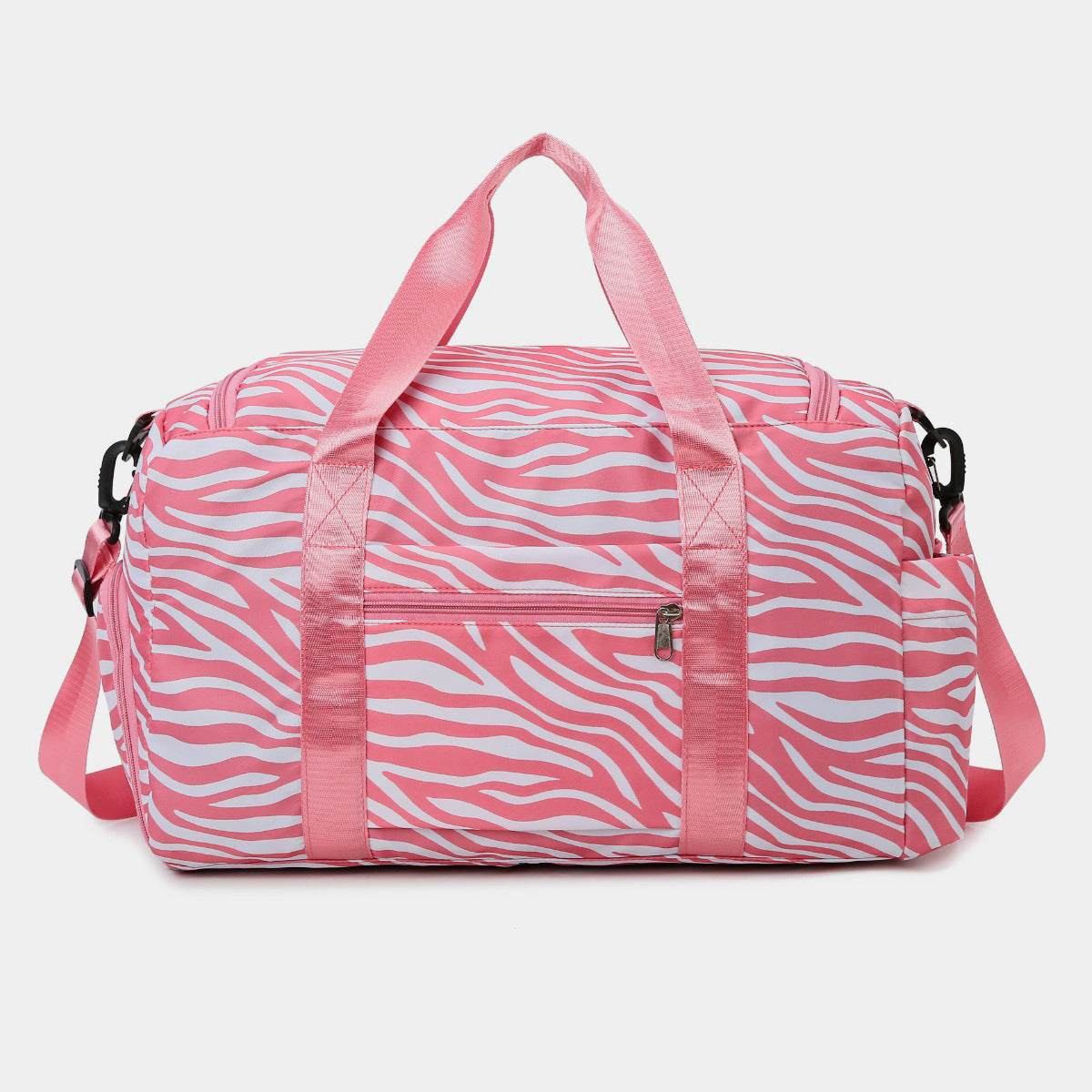 Stacey B's Oxford Cloth Animal Print Travel Bag