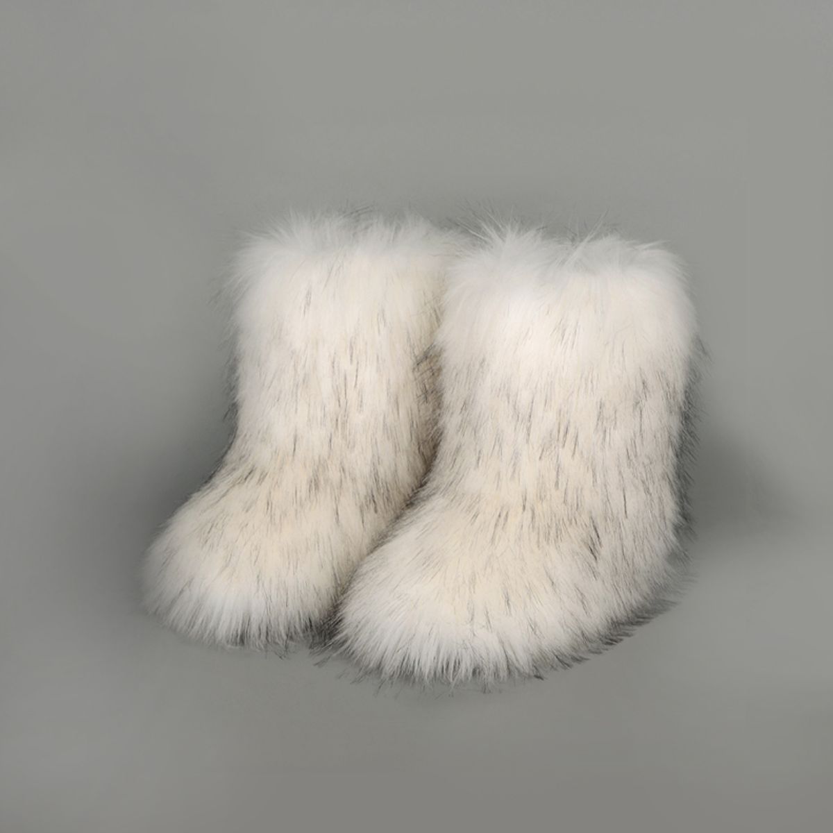 Stacey B's Thermal Fuzzy Platform Boots