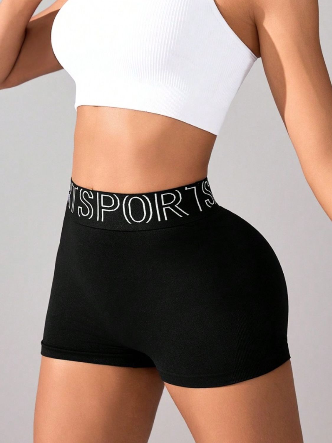 Stacey B's High Waist Active Shorts