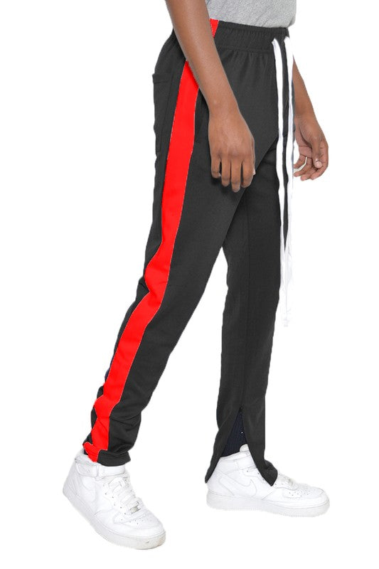 Stacey B's Slim Skinny Stripe Design Track Pant Joggers