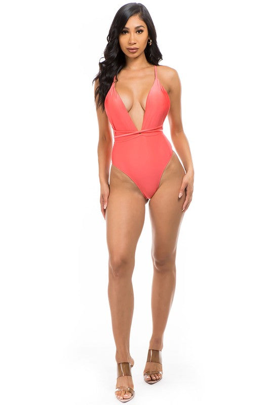 Stacey B's One Piece Bathing Suit