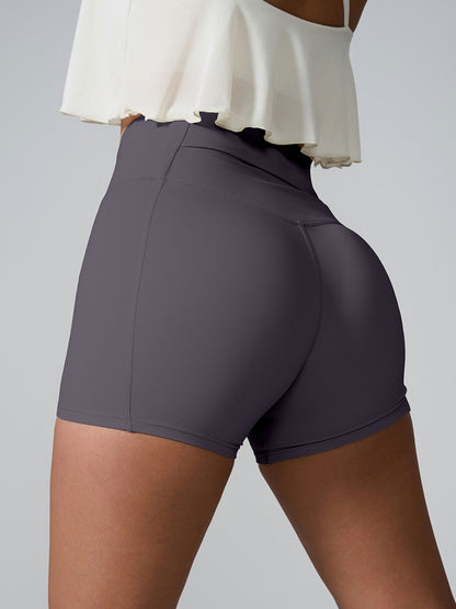 Stacey B's  High Waist Active Shorts