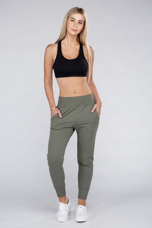 Stacey B's Comfy Stretch Lounge Sweat Pants