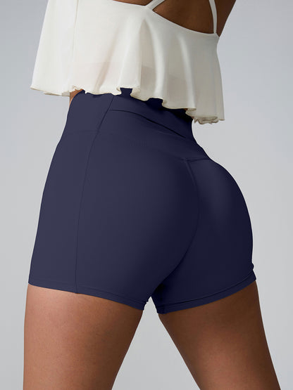 Stacey B's  High Waist Active Shorts