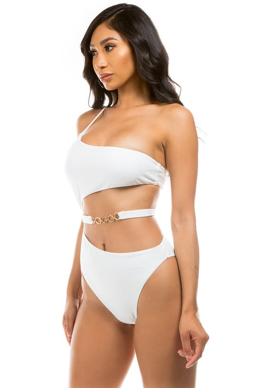 Stacey B's Chic Belt One - Piece