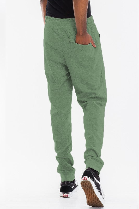 Stacey B's Mens Solid Heathered Jogger