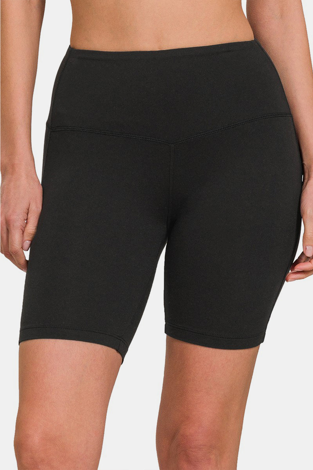 Stacey B's Zenana High Waist Active Shorts