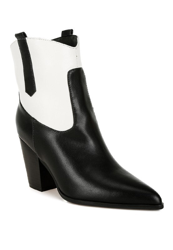 Stacey B's Gallops Two Tone Cowboy Boots