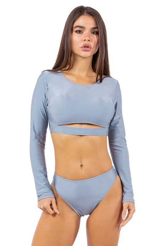 Stacey B's Two Piece long Sleeve Sleek