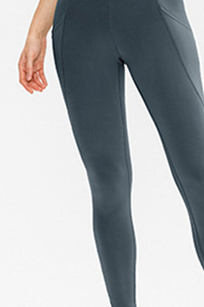 Stacey B's Slim Fit Long Active Leggings with Pockets