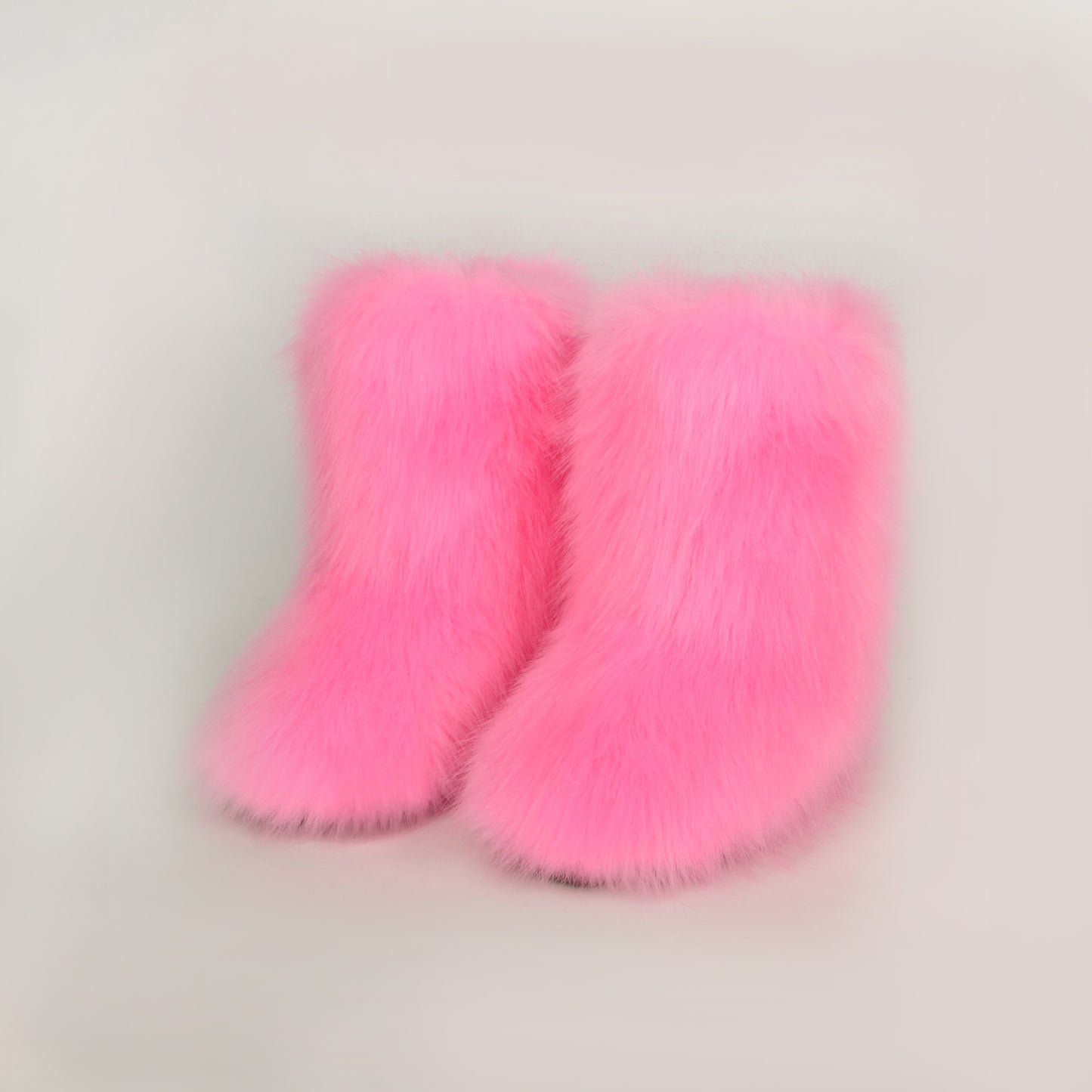 Stacey B's Thermal Fuzzy Platform Boots