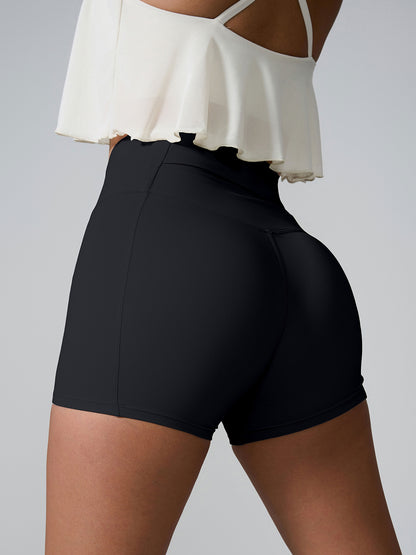 Stacey B's  High Waist Active Shorts