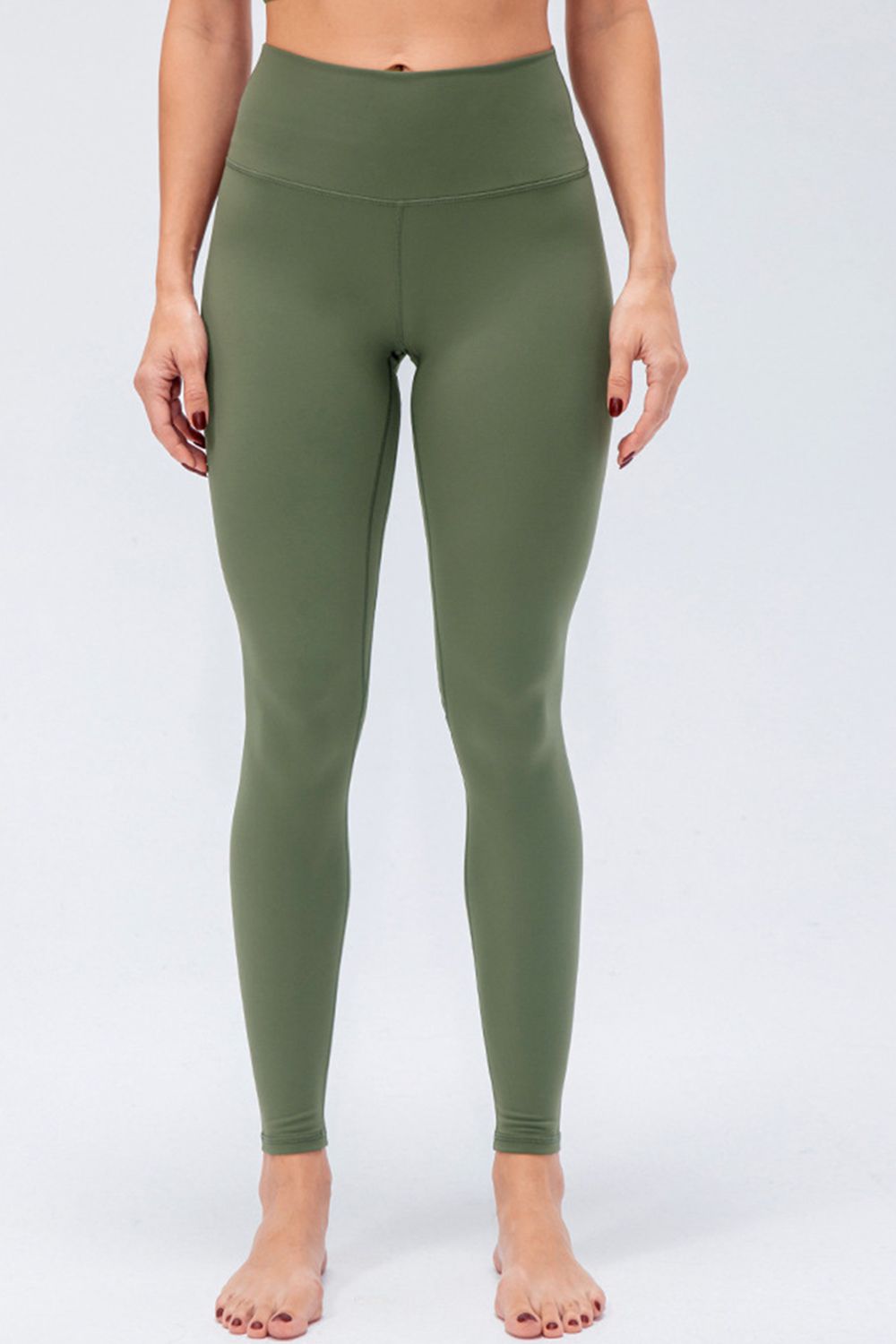 Stacey B's Wide Waistband Slim Fit Active Leggings