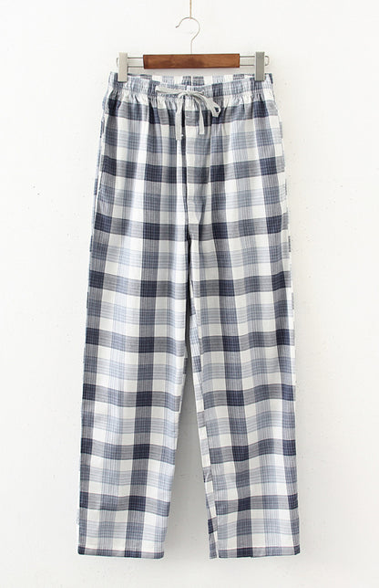 Stacey B's Men's thin pajamas cotton loose comfortable breathable air conditioning home pants