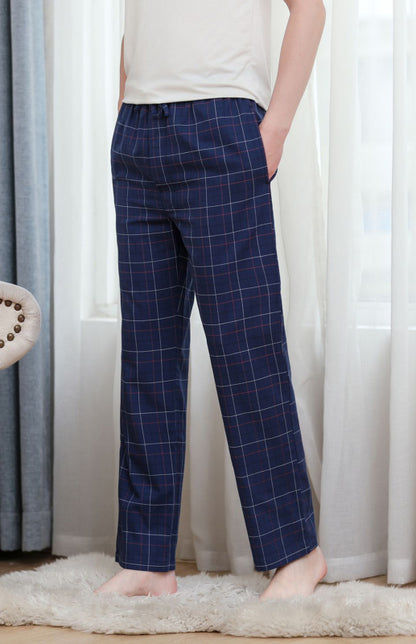 Stacey B's Men's thin pajamas cotton loose comfortable breathable air conditioning home pants