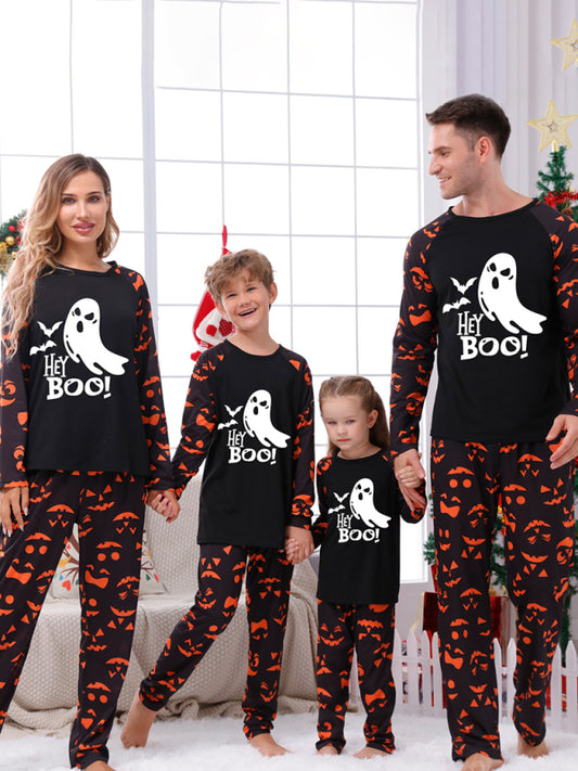 Stacey B's Family Halloween Ghost Print Pajama Set