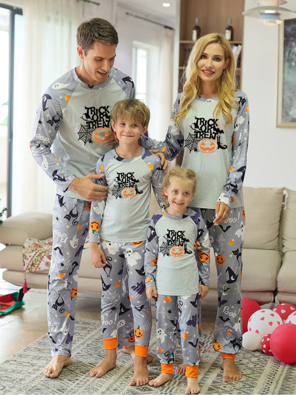 Stacey B's Family Matching Halloween Print Pajama Set