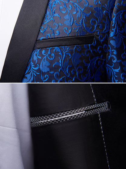 Stacey B's Women's Solid Lapel Collar Blazer with Welt Pocket
