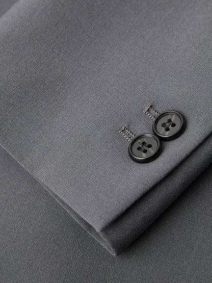 Stacey B's  Men's Business Solid Polyester Suit