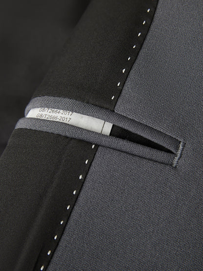Stacey B's  Men's Business Solid Polyester Suit