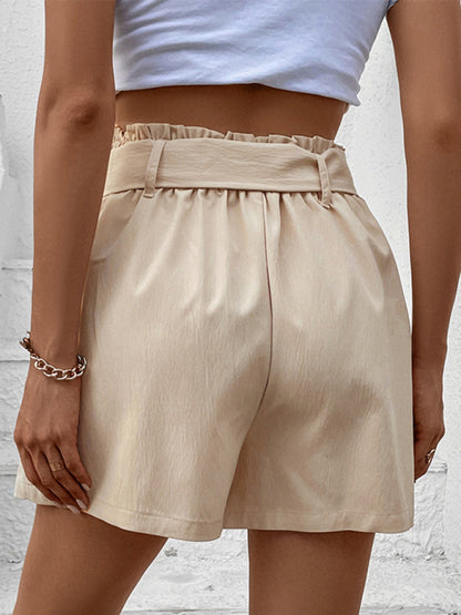 Stacey B's fashion beige elegant casual ladies shorts
