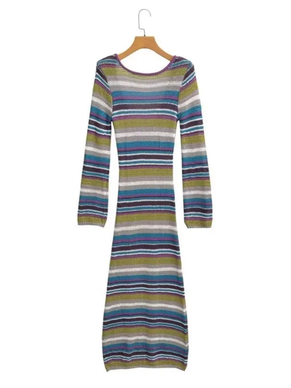 Stacey B's Striped knit dress