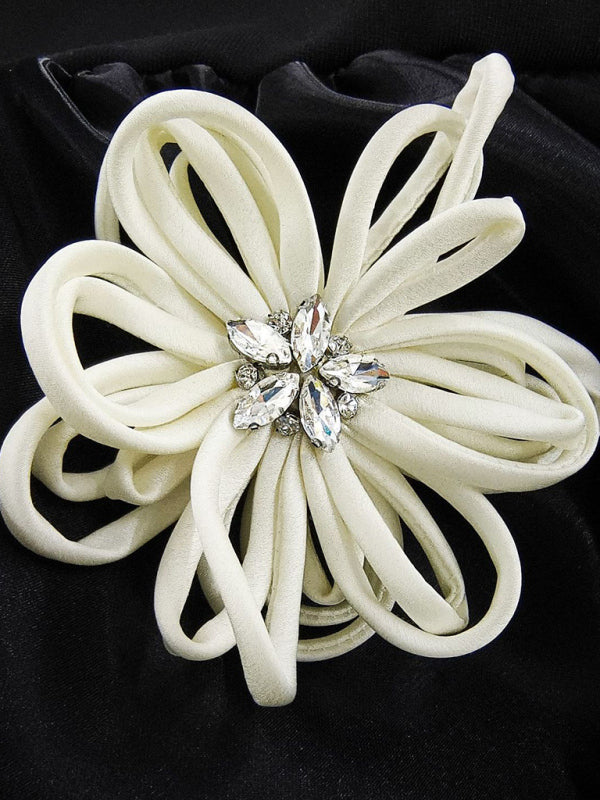 Stacey B's Black Floral Bandage Dress with Tutu Tutu