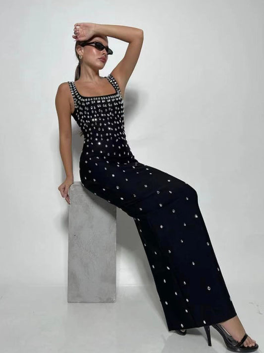 Stacey B's New Slim Rhinestone Bandage Dress Fashion Party Bandage Dress