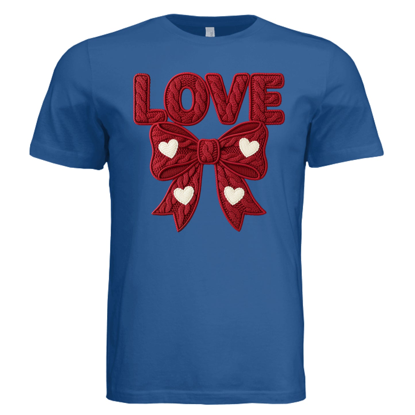 Solid True Royal Triblend - FRONT